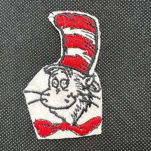 🆕 cat in the hat iron on patch
